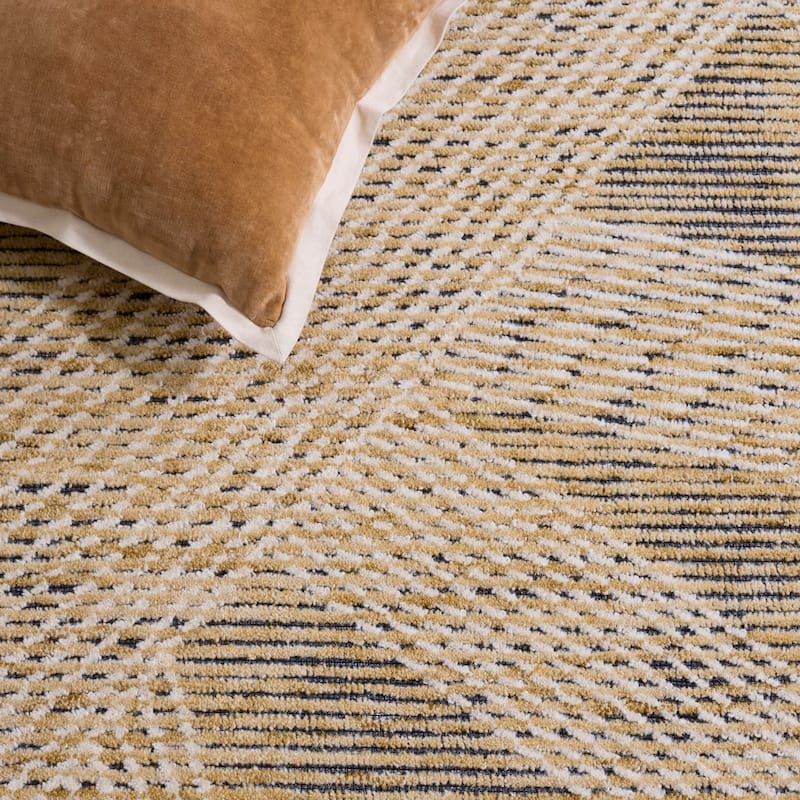 SAFAVIEH Handmade Ebony Landa Wool Rug