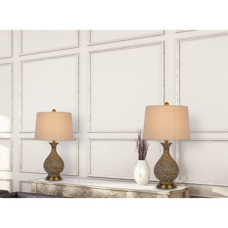 Orivesi 26" Height Terra Cotta Ceramic Table Lamp - One Size