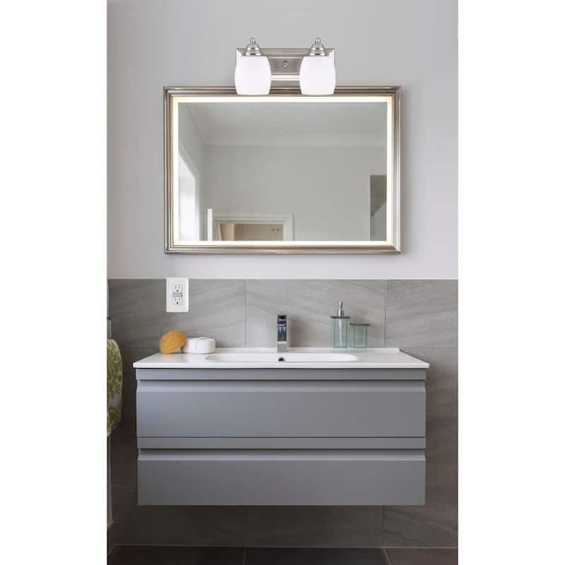 Canarm Griffin 2 Light 14" Wide Bathroom Vanity Light