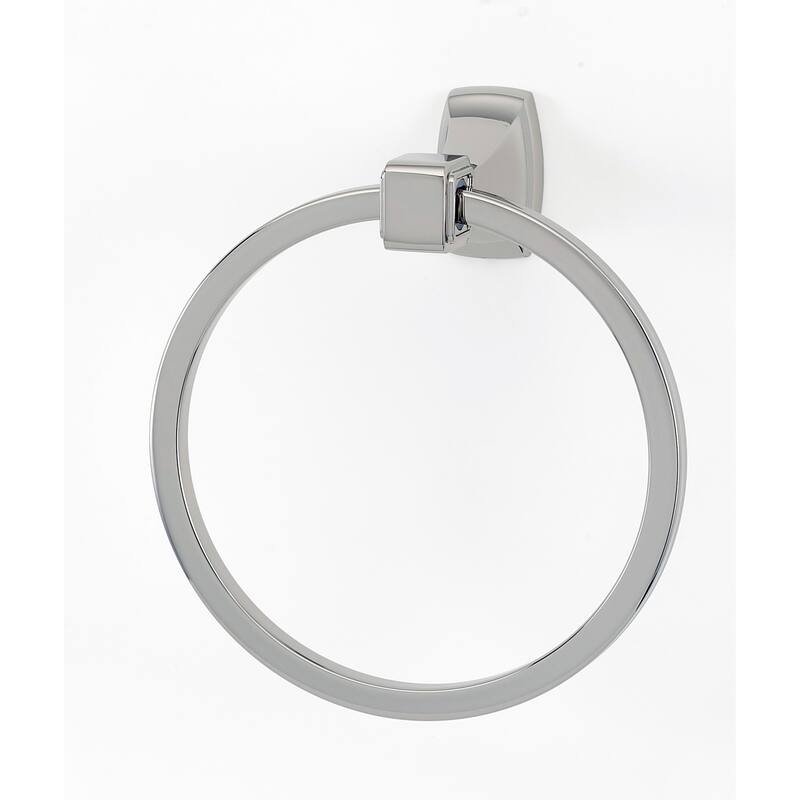 Alno Cube 6 Inch Diameter Towel Ring