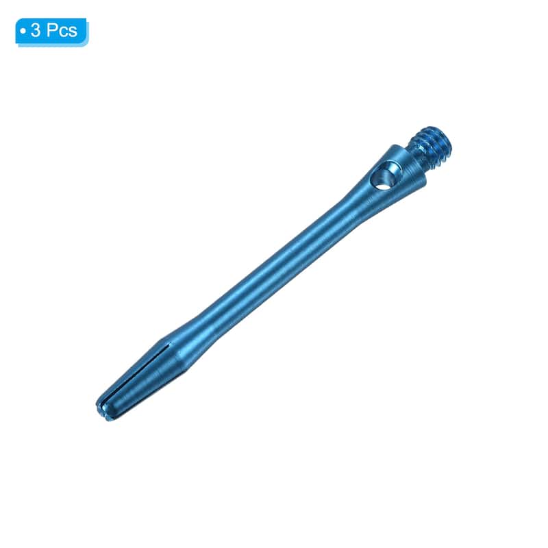 45mm Dart Shafts, 2BA Thread Aluminum Dart Stems - 3 Pack