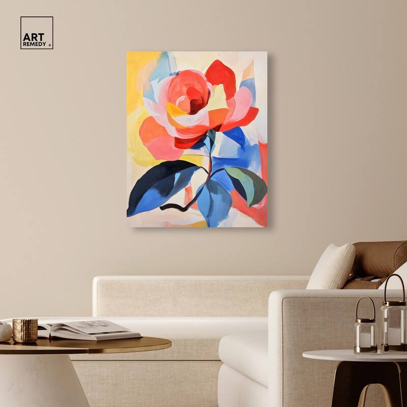 Chromatic Explosion II Canvas by Art Remedy, Gallery Wrapped