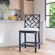 preview thumbnail 1 of 67, Natural Rattan Handmade Chippendale Cushioned Bar Stool by East at Main