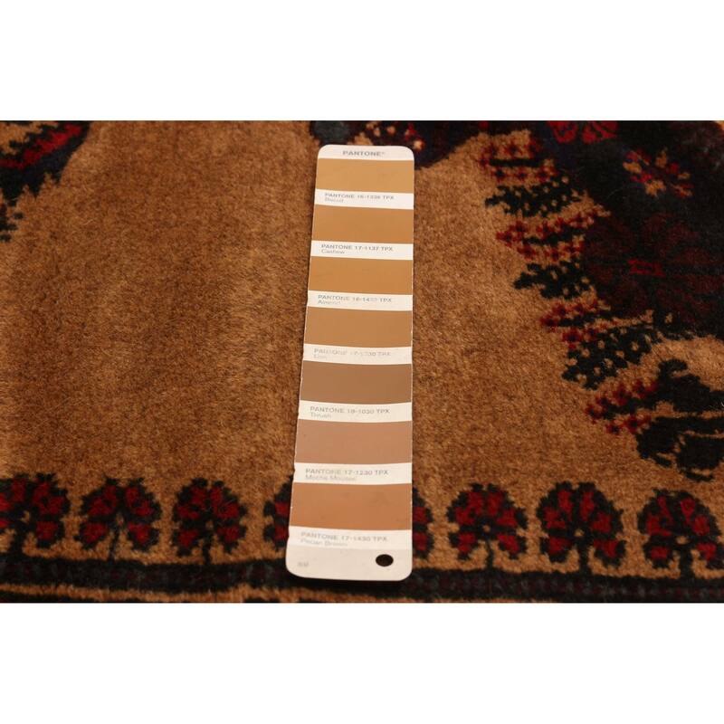 ECARPETGALLERY Hand-knotted Teimani Brown Wool Rug - 6'10 x 9'10