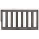 preview thumbnail 1 of 3, Evolur Loft Art Deco Convertible Crib Toddler Smokey Brushed