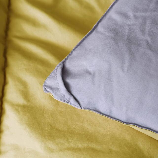 Kasentex All Season Down Alternative Quilted Comforter Set Reversible Ultra Soft Duvet Insert