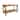 EcoDecors Eleganto 29" Solid Teak Shower Bench With Shelf - EarthyTeak Finish