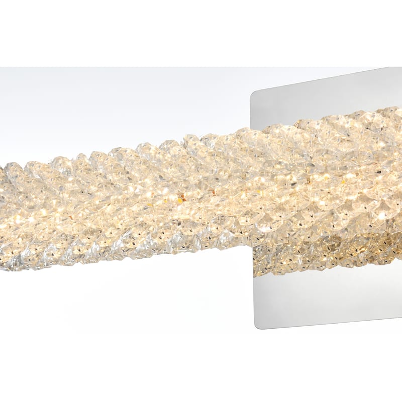 Elegant Lighting 3800W24 Bowen 6" Tall LED Wall Sconce - 24" Wide