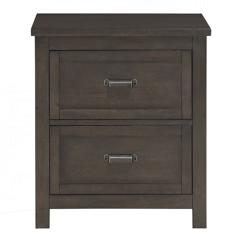 Charming Transitional Bedroom Nightstand with Graceful Design and Practicality