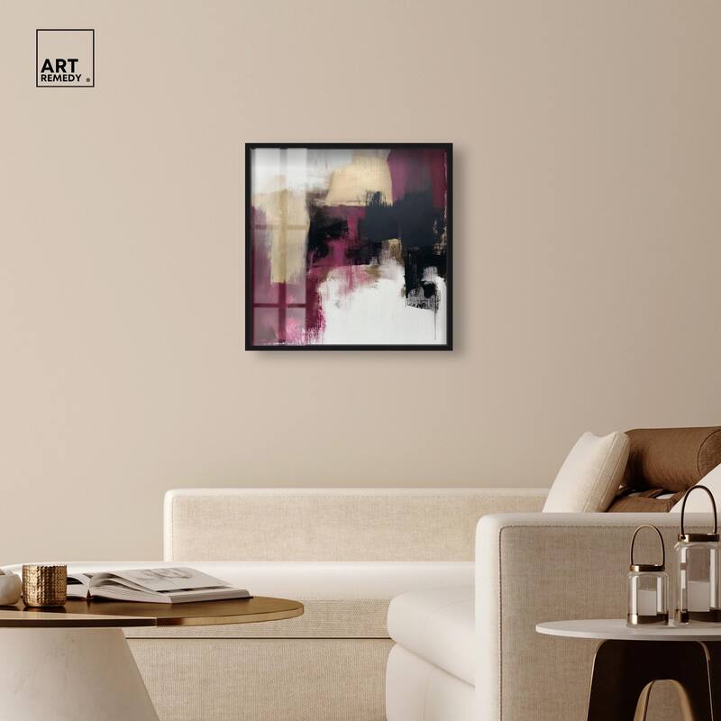 Golden Dusk I Shadowbox by Art Remedy