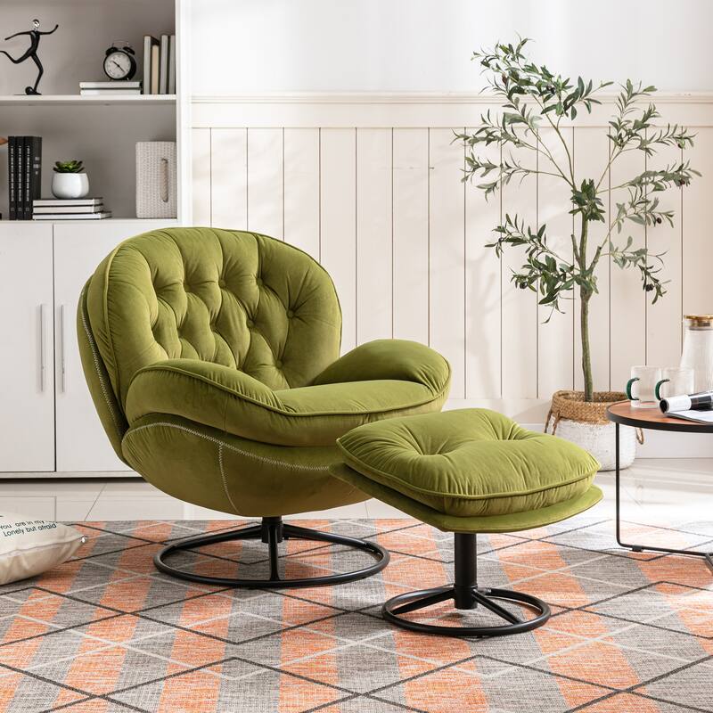 Accent chair with ottoman For Livingroom