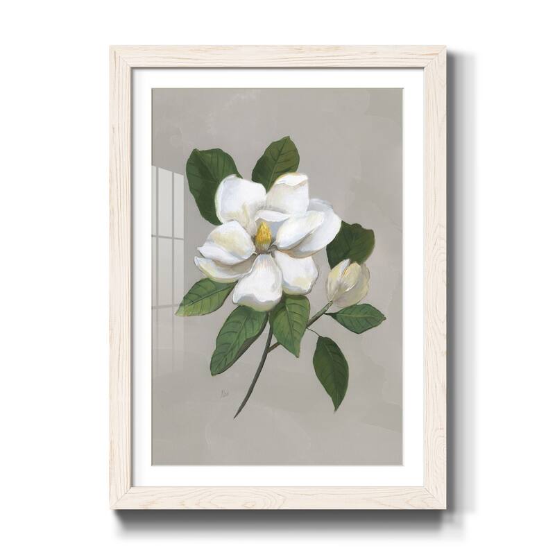 Botanical Magnolia-Premium Framed Print - Ready to Hang