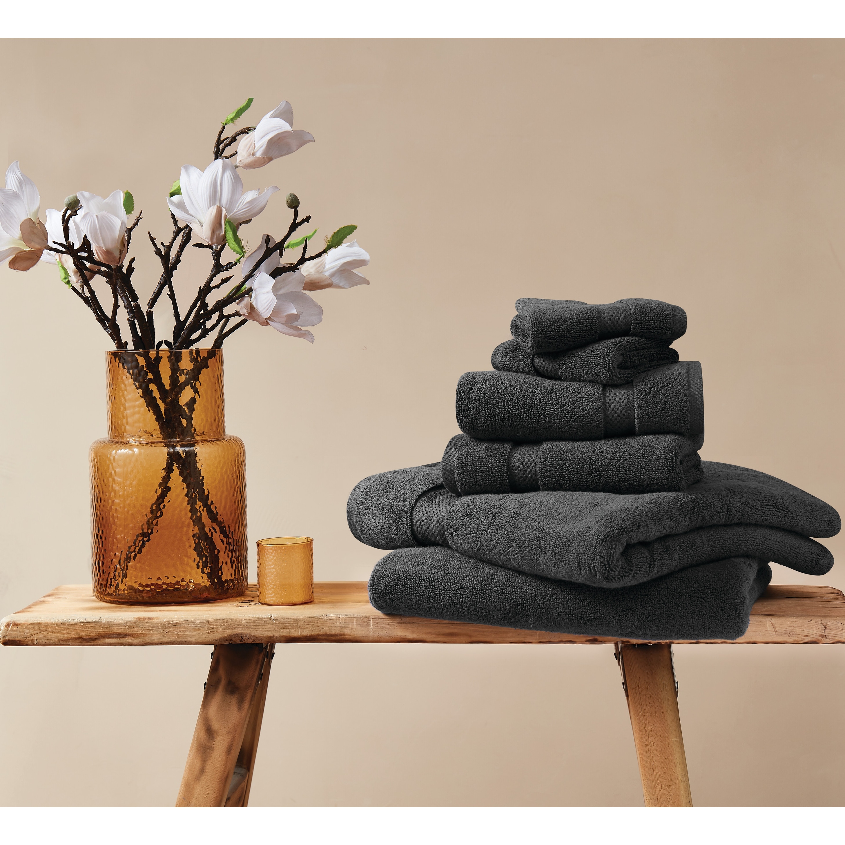 Truly Soft Cloud Solid 6 Piece Towel Set