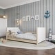 preview thumbnail 3 of 5, Polifurniture Cozy Twin Montessori Daybed with Guardrails