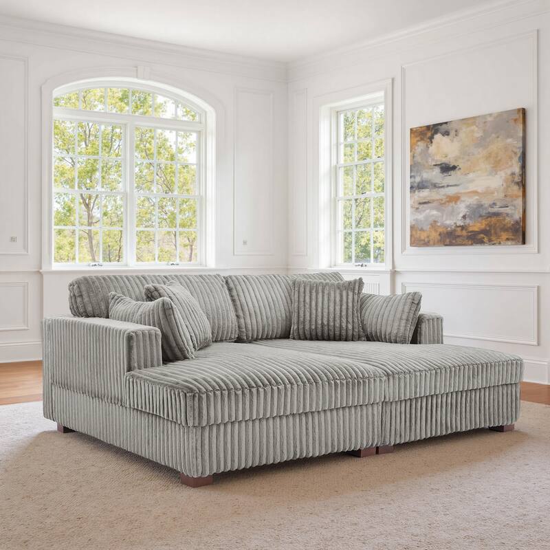 DREAMSIDEA Oversized Modular Sectional Sofa