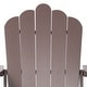preview thumbnail 53 of 156, Aderson Outdoor Poly Adirondack Chair With Ottoman And Side Table 12-Piece Set