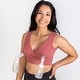 preview thumbnail 27 of 146, Everyday Luxe 3.0 Nursing & Pumping Bra Desert Rose - XS
