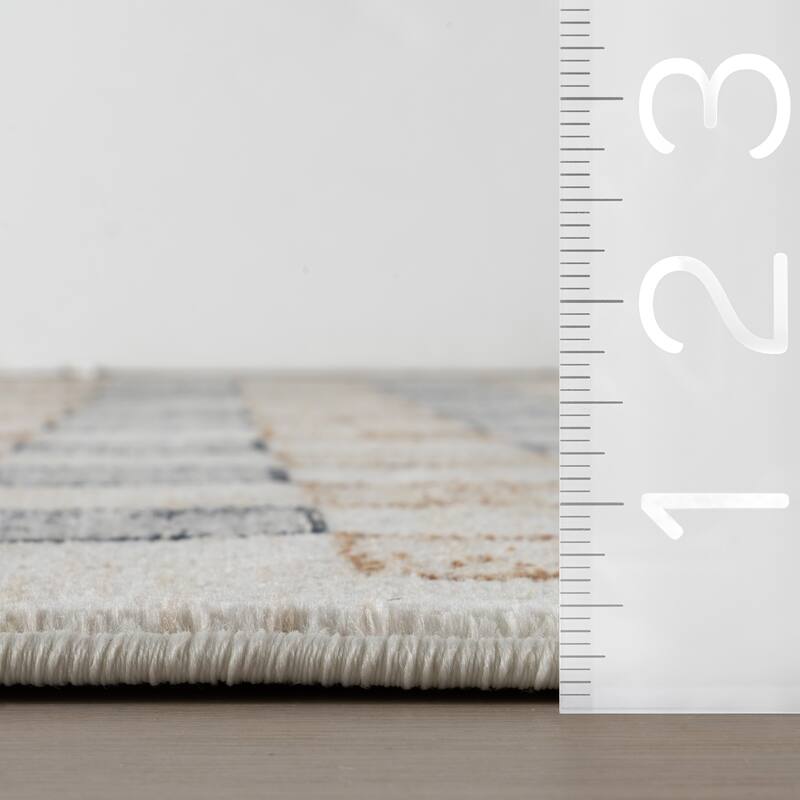 Nuloom Virelle Modern Checkered Area Rug
