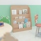 preview thumbnail 8 of 10, Commercial 4 Shelf Birch and Poplar Plywood Book Display Stand for Kids