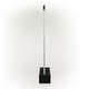 preview thumbnail 10 of 10, Alpine Corporation 72"H Indoor Bubble Wall Fountain with Color-Changing LED Lights and Remote, Black