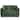 2-Seater Sofa with Side Pocket, Minimalist Living Room Loveseat Dark Green Two-Seat Sofa Couch with Wood Frame
