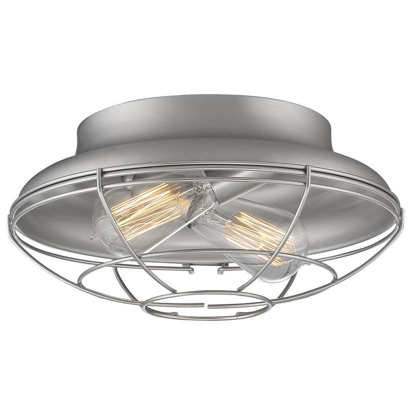 Millennium Lighting 2 Light 12" Wide Outdoor Flush Mount Bowl Ceiling