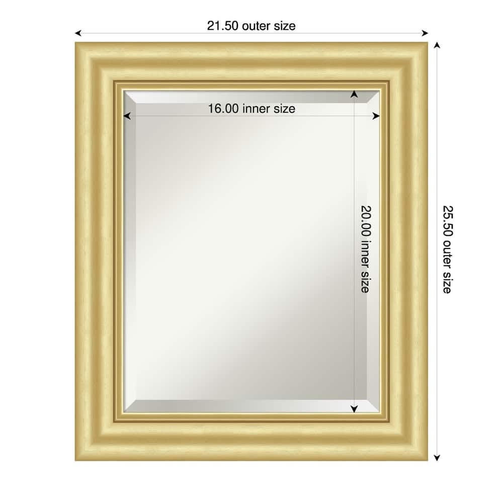 Sophia Beveled Framed Wall Mirror