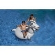 preview thumbnail 3 of 2, Inflatable LOL Goat Swimming Pool Ring - 56" - Gray