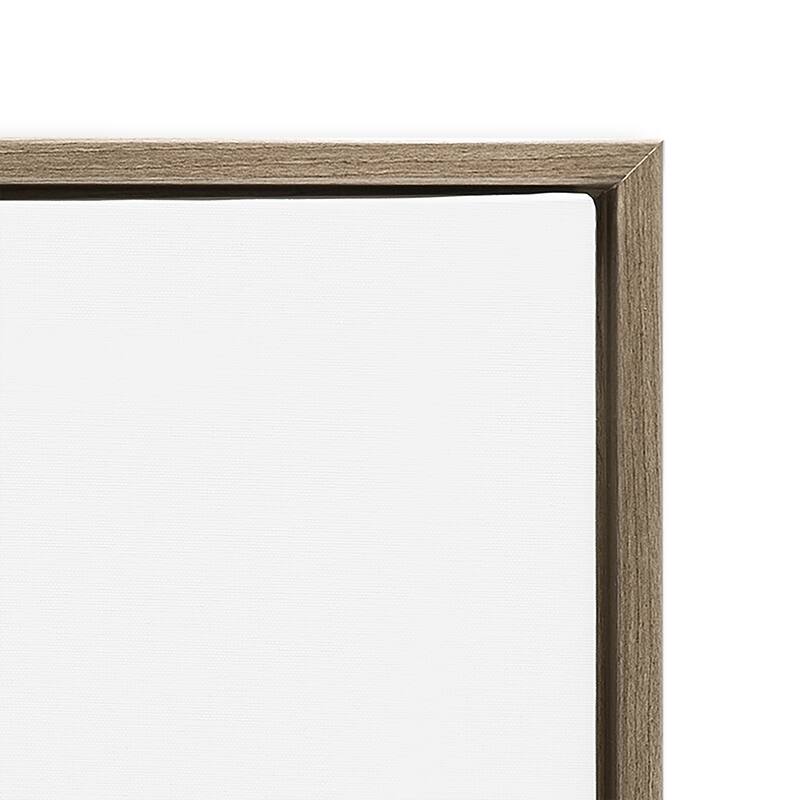 Stupell Earthy Neutrals Pattern Framed Floater Canvas Wall Art Design By LSR Creative Studio