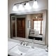 preview thumbnail 7 of 46, Pendleton Nickel Framed Vanity Mirror