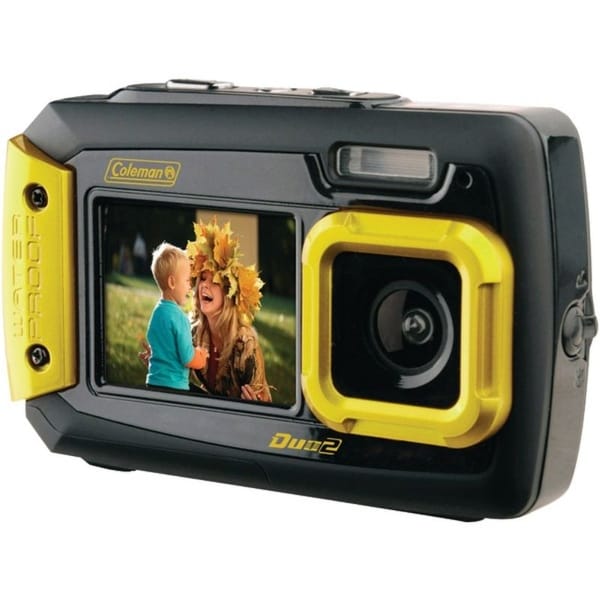 20.0-Megapixel Duo2 Dual-Screen Waterproof Digital Camera (Yellow). Opens flyout.