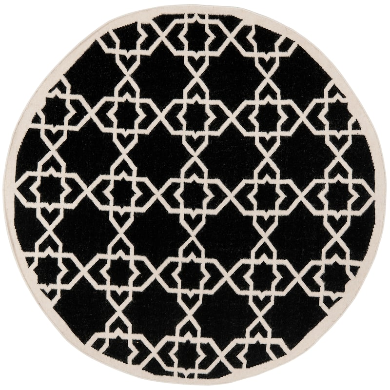 SAFAVIEH Handmade Flatweave Dhurries Tjanka Modern Wool Rug