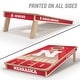 preview thumbnail 3 of 5, Nebraska Cornhuskers NCAA 2x4 Professional Cornhole Board Set