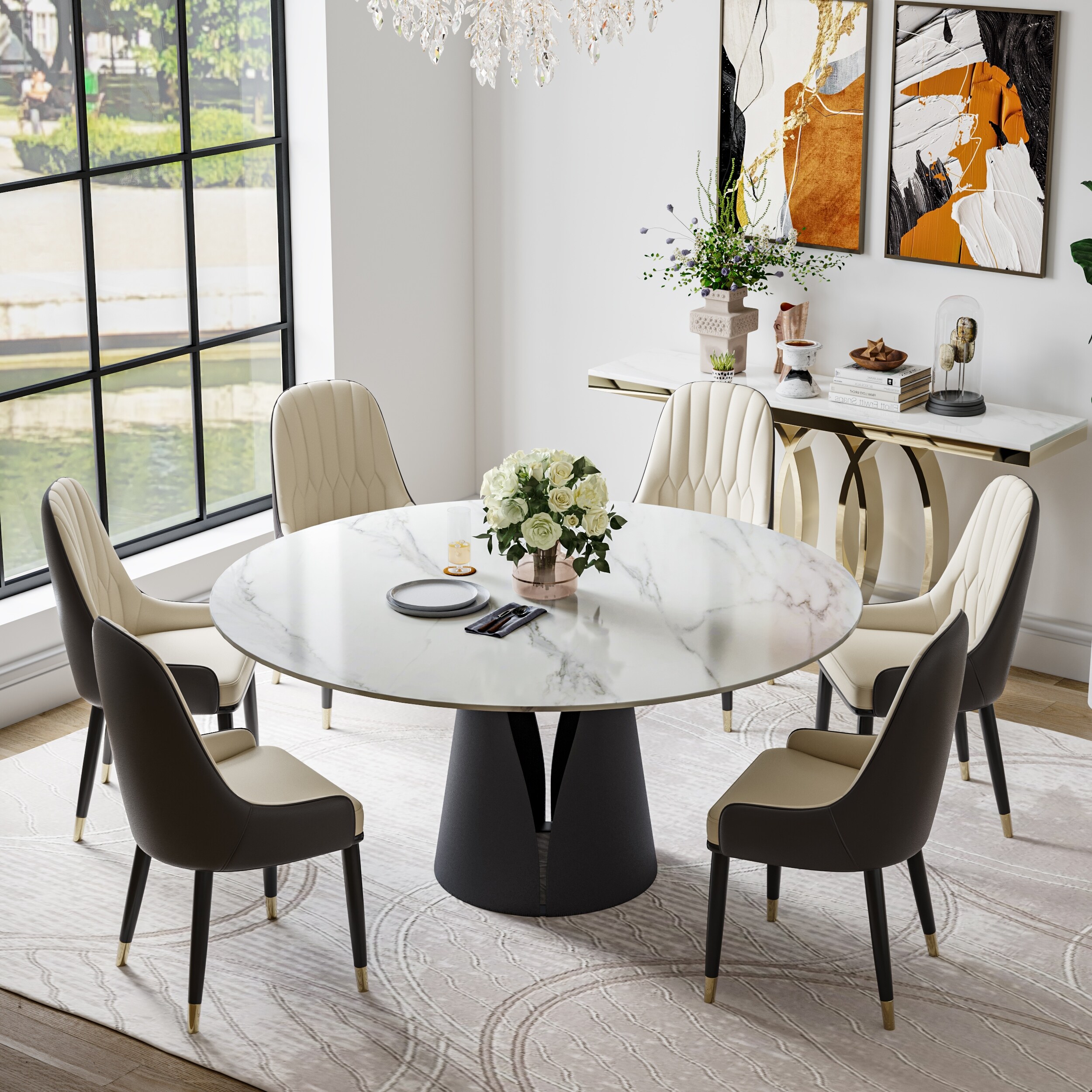Marble Round Dining Sets Bed Bath Beyond