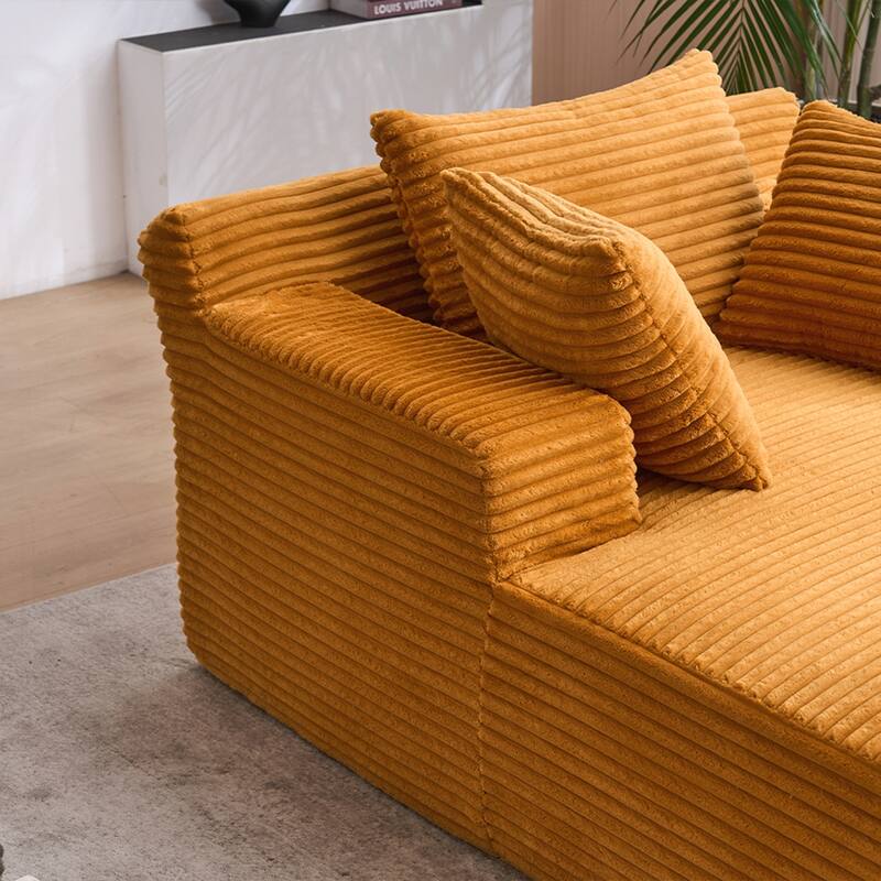 Versatile Oversized Chaise Longue Chair for Relaxing and Sleeping