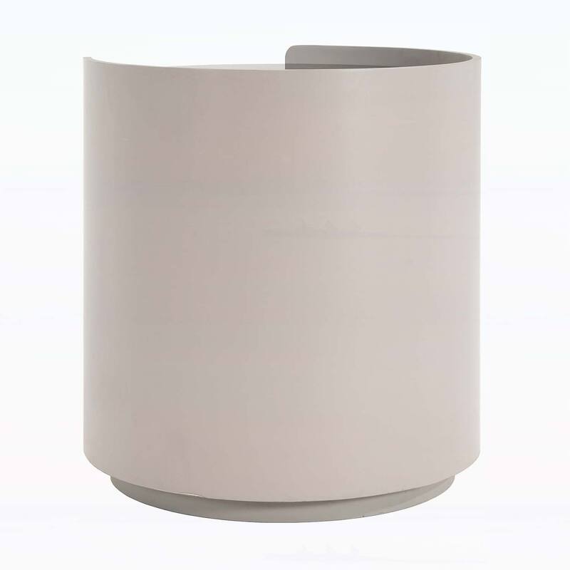 Storage Round Side Table for Home Decor