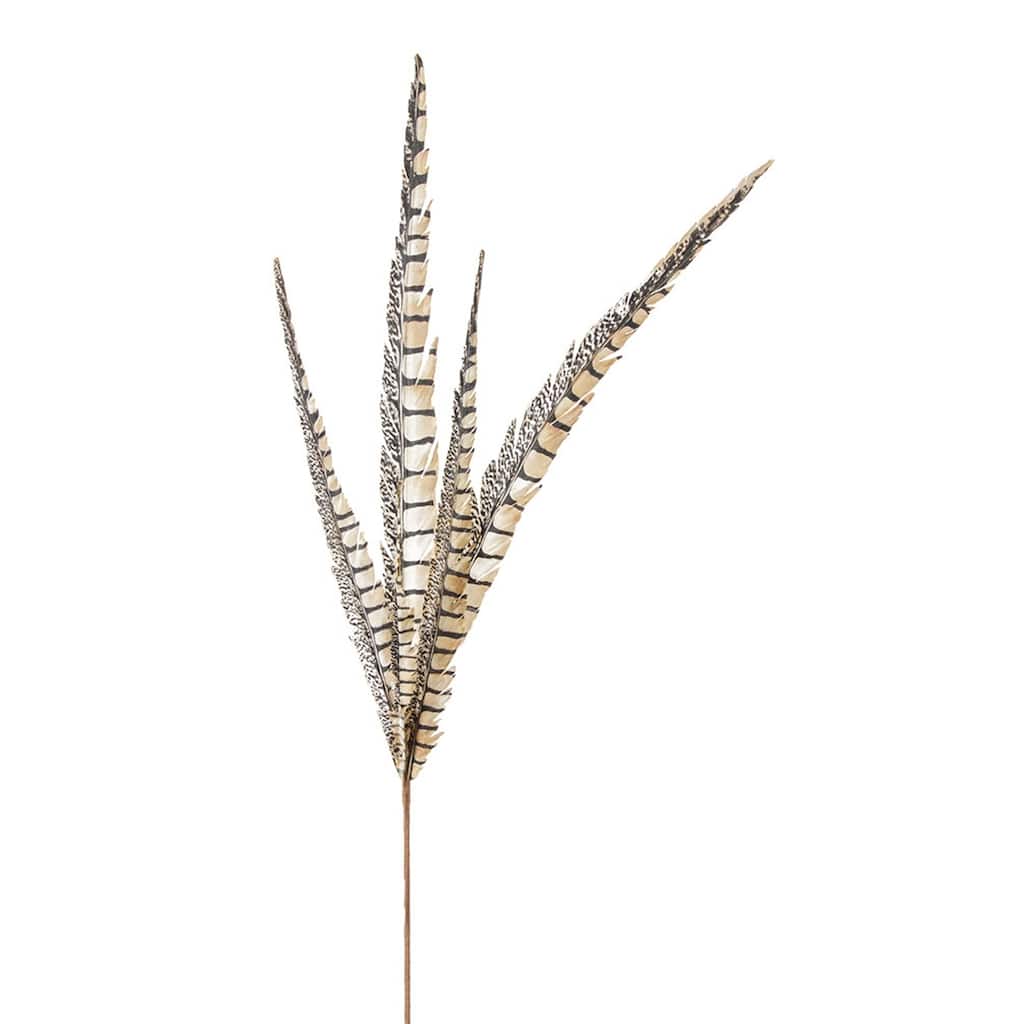 Faux Pheasant Feather Pick (Set of 12)