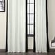 preview thumbnail 16 of 24, Exclusive Fabrics Modern Color block Cotton Vertical Pleated Curtain (1 Panel) - Luxury Home Decor curtains