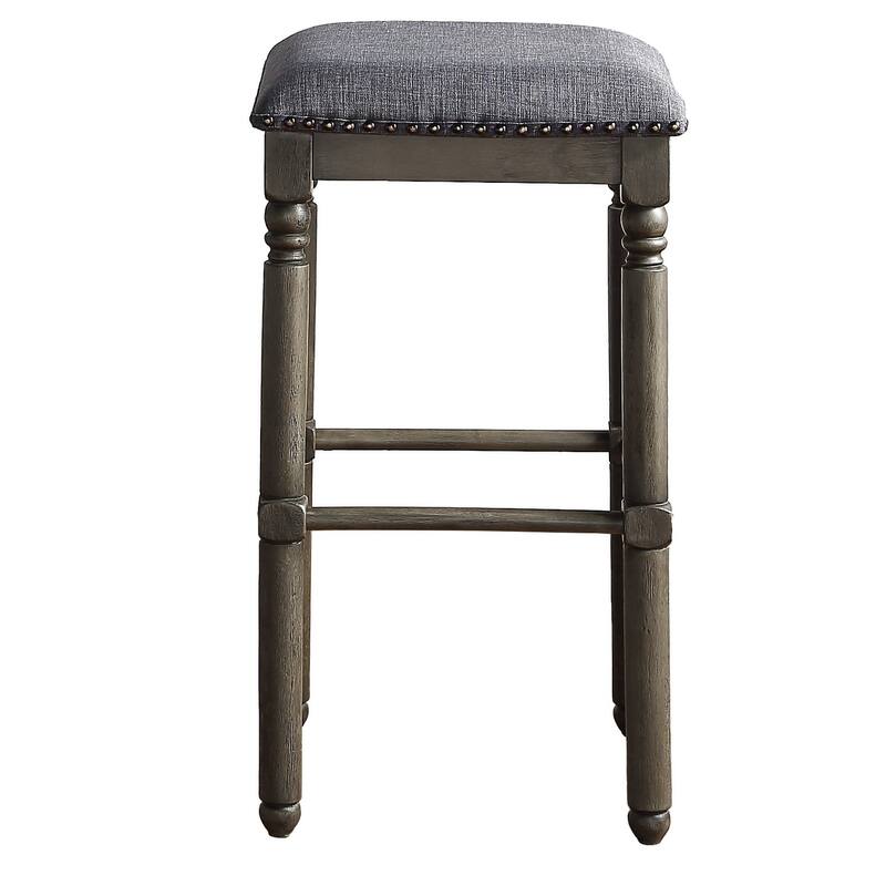Arnhem Wood Upholstered Bar Stools