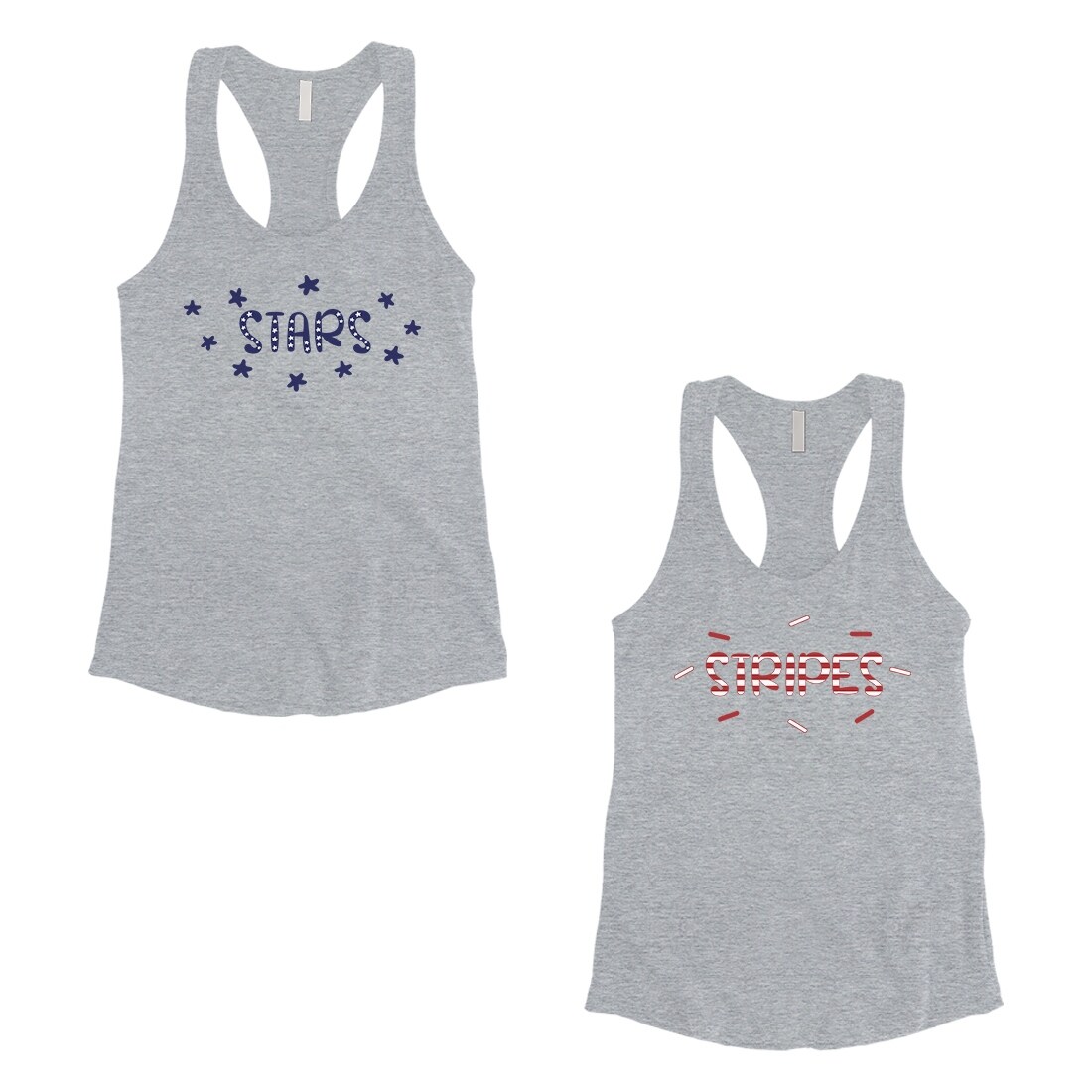 Shop Stars And Stripes Best Friend Gift Shirts Womens Grey Mothers