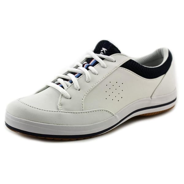 Shop Keds Rebellion Women Round Toe Leather White Tennis Shoe