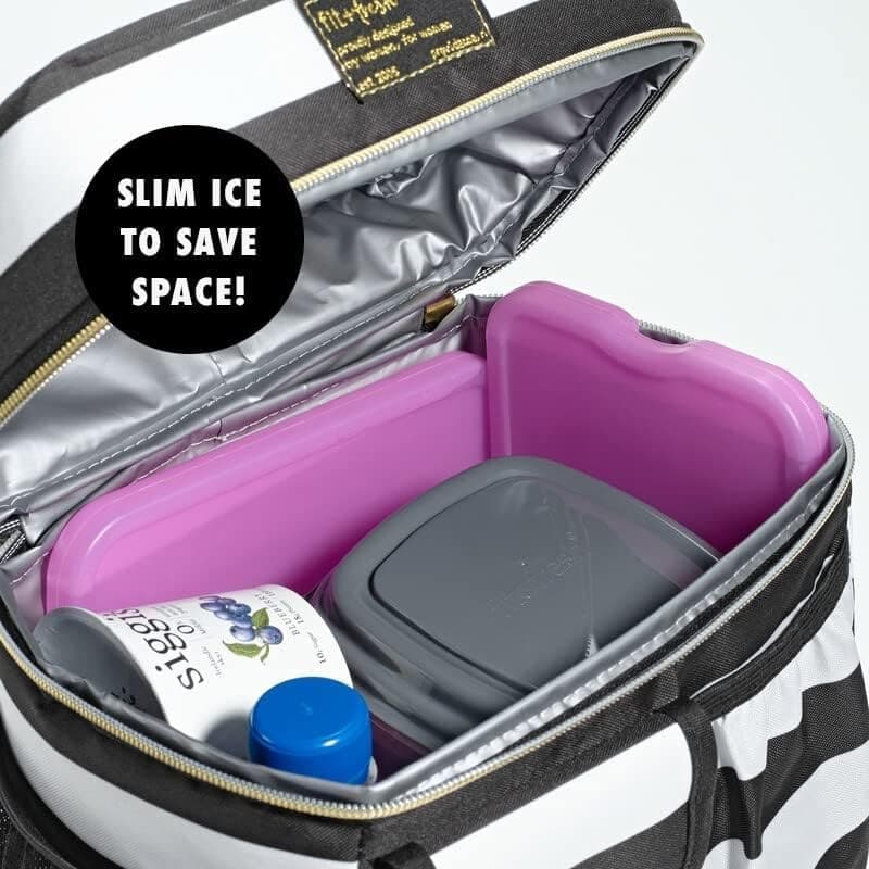 Cool Coolers 239FFPPL Purple Xl Slim Ice 4 Pack