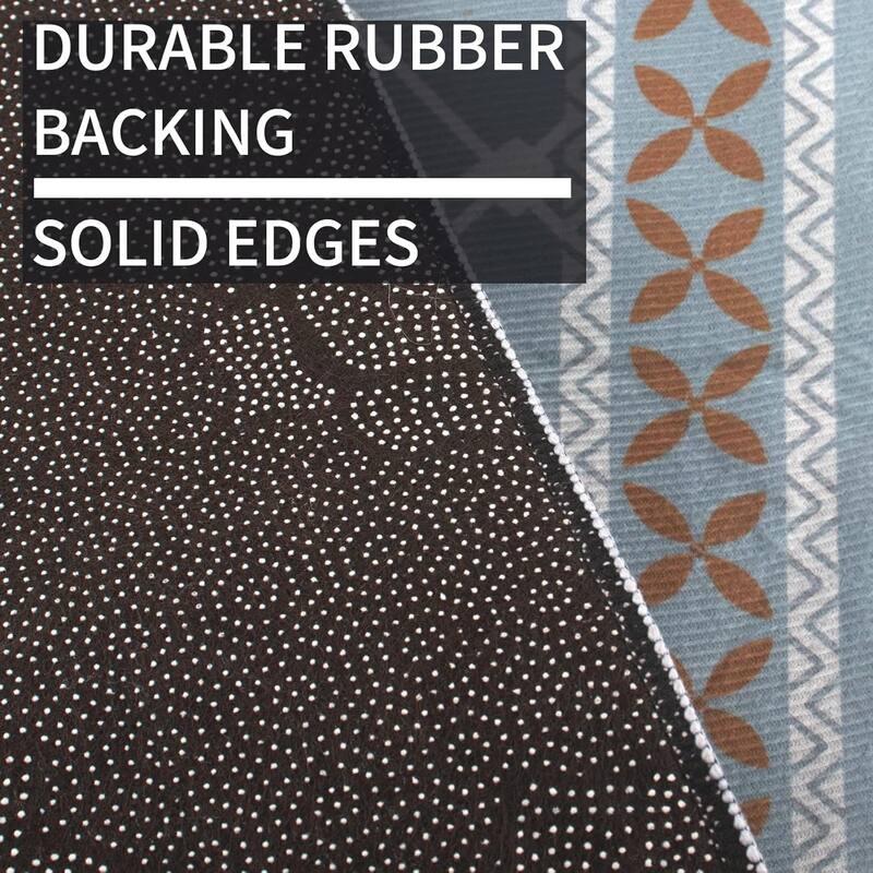 2 PCS Kitchen Mat, Cushioned Kitchen Rugs,19.7 X 31.5 In and 19.7 X 47.2In