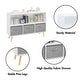 preview thumbnail 24 of 34, Kids bookcase with Collapsible Fabric Drawers，Made of High-Density MDF - Easy Setup