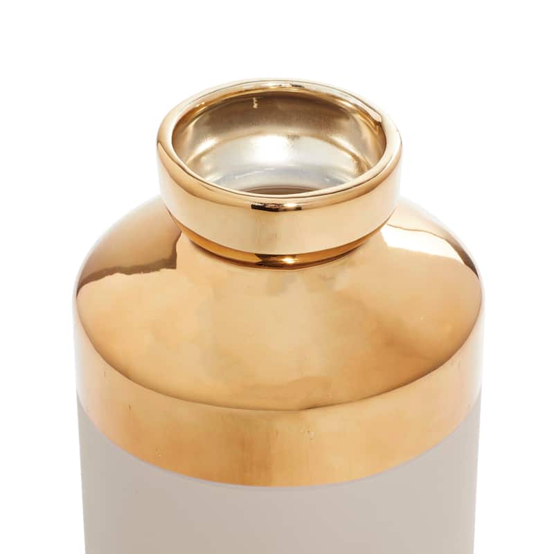 Grey Ceramic Contemporary Vase (Set of 3)