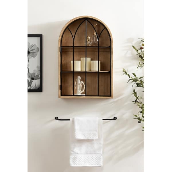 Nua 61032 The Magid Kaarah 3 Tier- Mahogany Silver & Plated