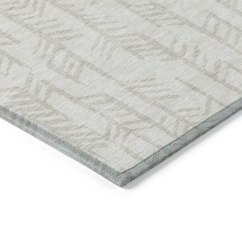 HomeRoots Tribal Transitional Rectangle Outdoor Rug