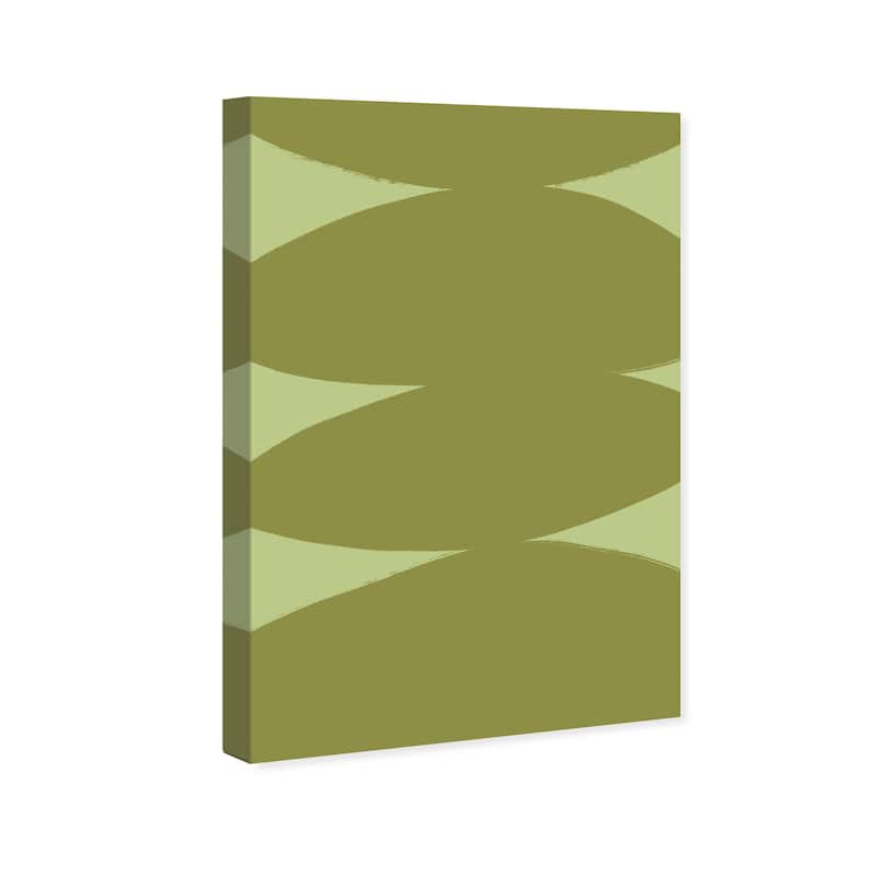 Wynwood Studio Canvas Abstract Aguacate Avocado Green and Modern & Contemporary Wall Art Canvas Print