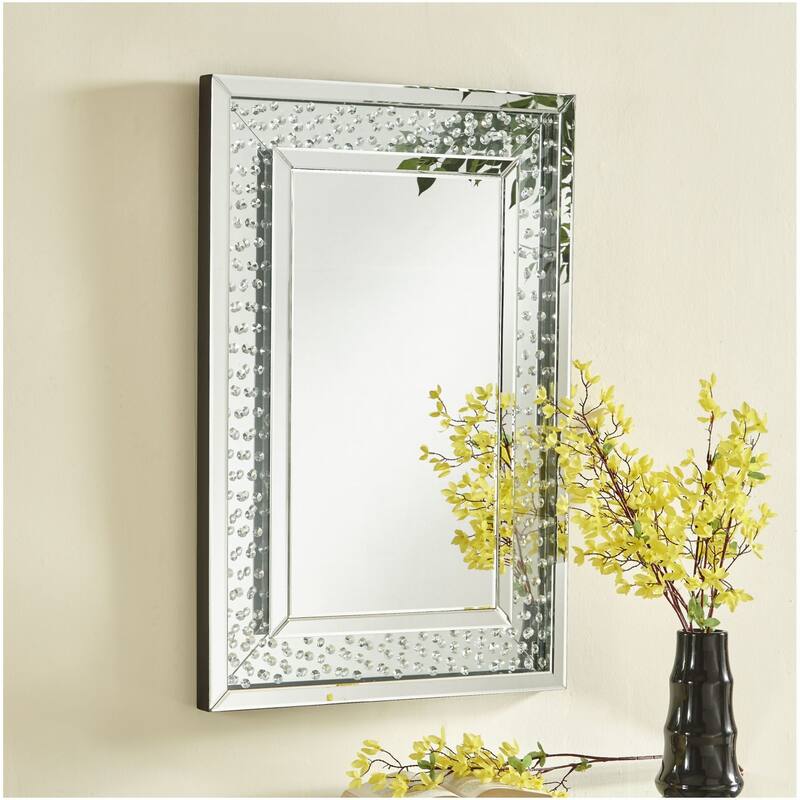 Elegant Lighting MR9101 Modern 23-5/8" W x 35-3/8" H Rectangular