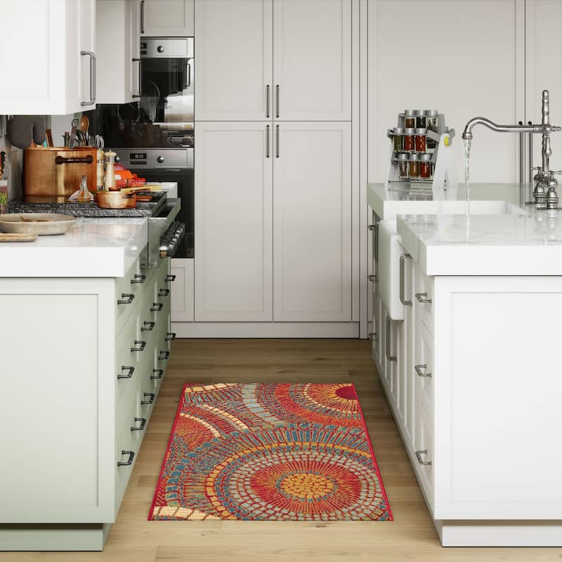 Liora Manne Esencia Circles Indoor/Outdoor Mat